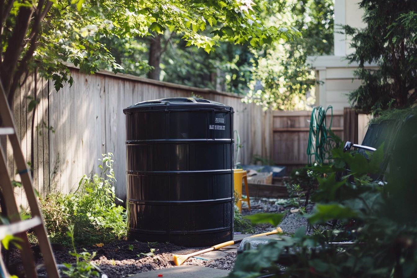 Transform your balcony with a greywater system! Save water, grow plants sustainably. #EcoGardening #UrbanBalcony