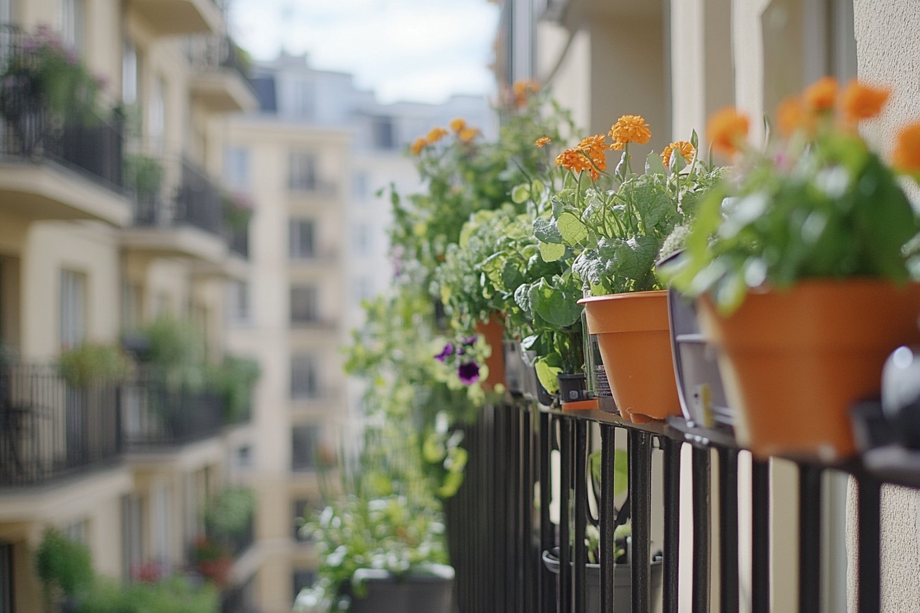 Discover eco-friendly balcony combos that thrive! Maximize space with vibrant #Container #Combinations for a lush urban garden.