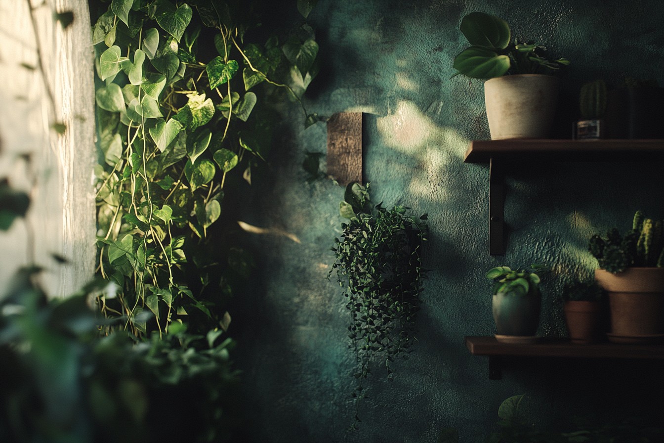 Revitalize small spaces with eco-friendly gardens! Use vertical planters and native plants for a lush balcony. #LivingWall #UrbanGardening