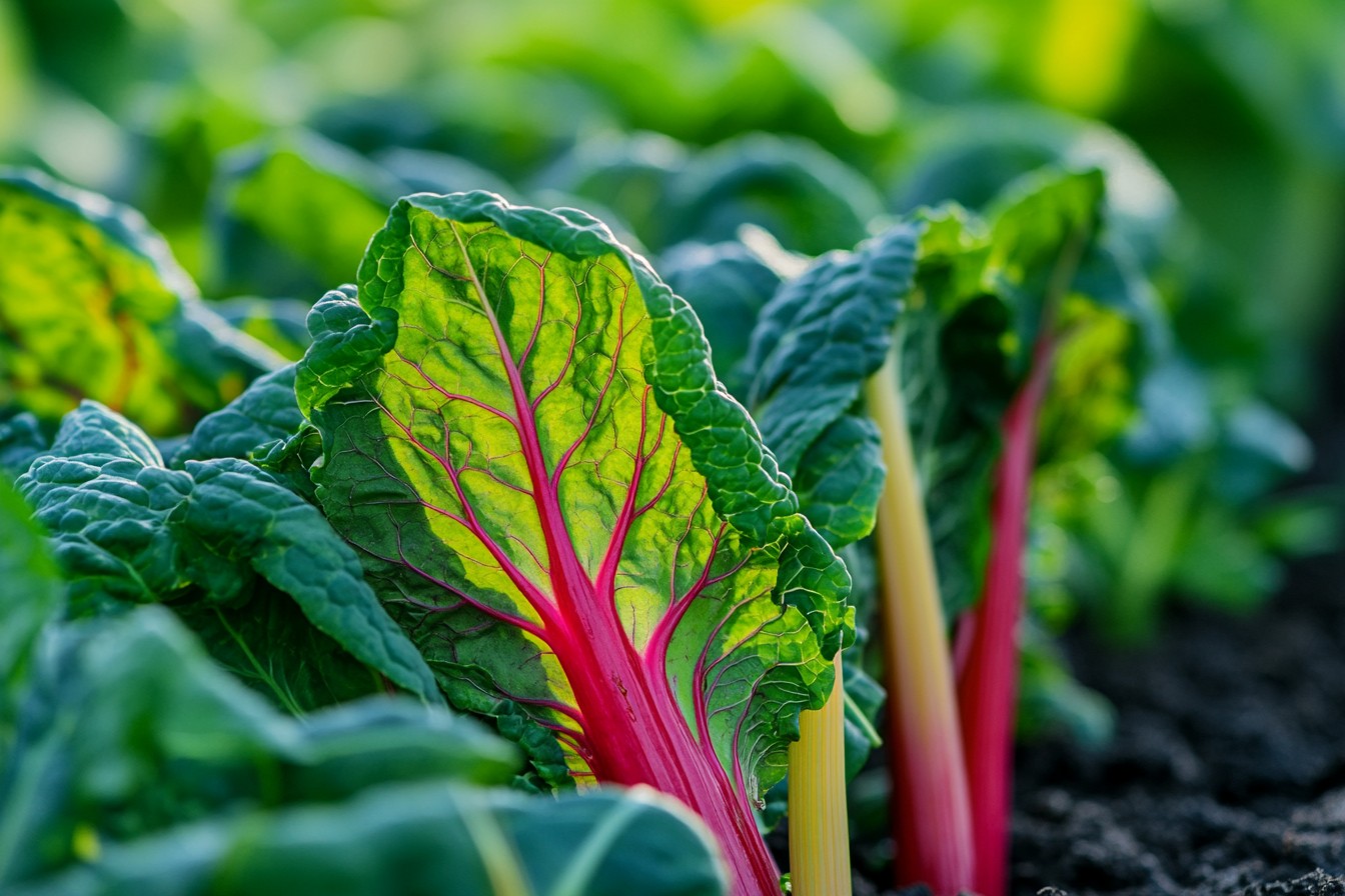 Grow colorful Swiss Chard in small spaces! Use vertical setups for a year-round harvest. #Hydroponic #UrbanGardening