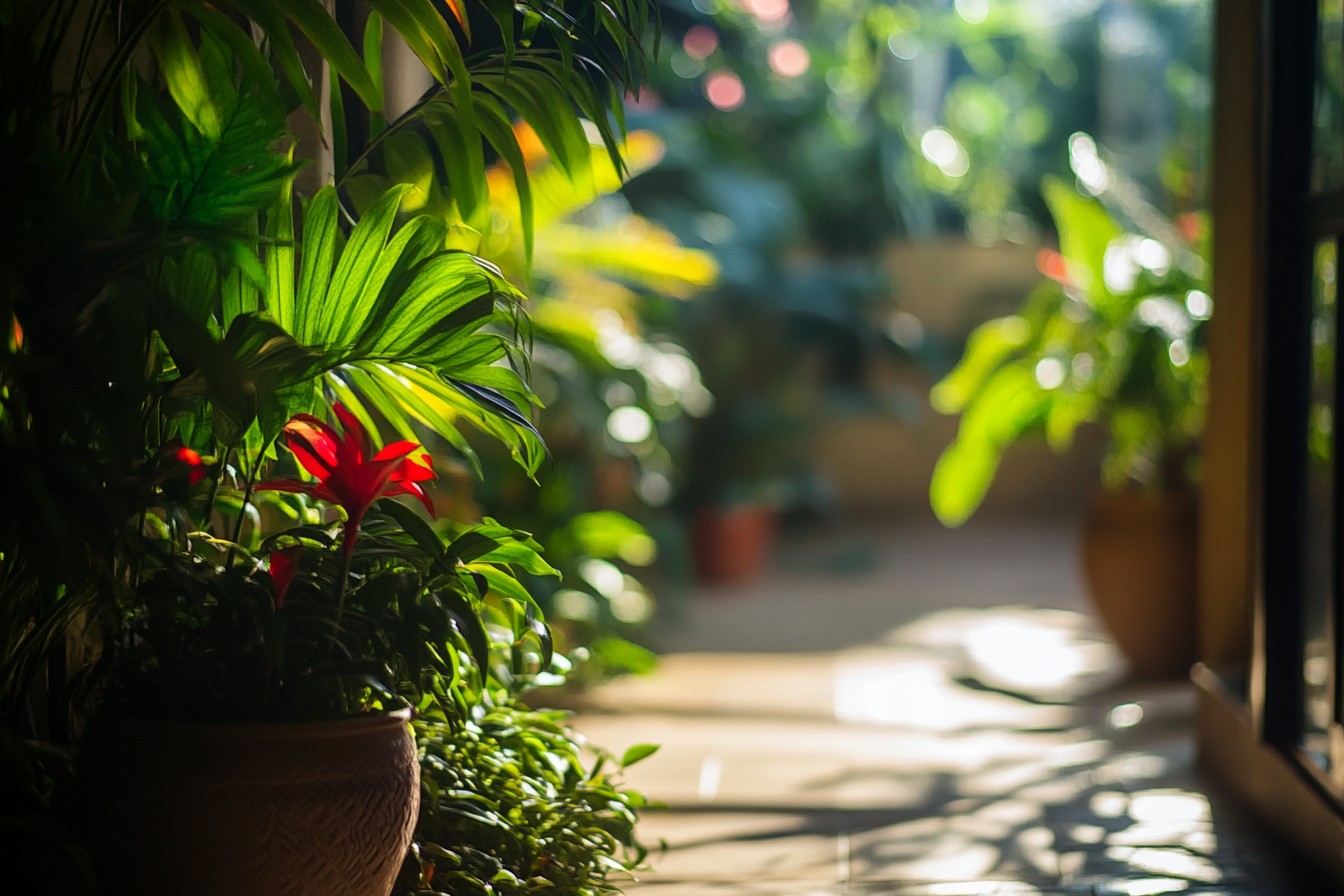 Transform your space with tropical plants! Discover tips for small indoor gardens in northern climates. #IndoorGarden #TropicalPlants