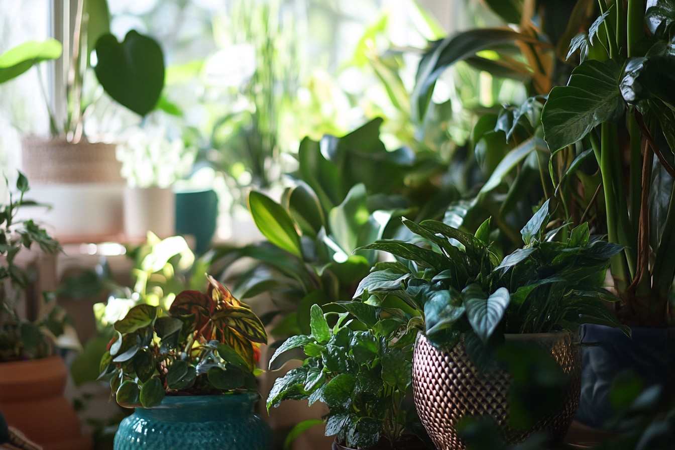 Transform your space with tropical plants! Tips for small-space gardening and eco-friendly practices. #IndoorGarden #TropicalVibes