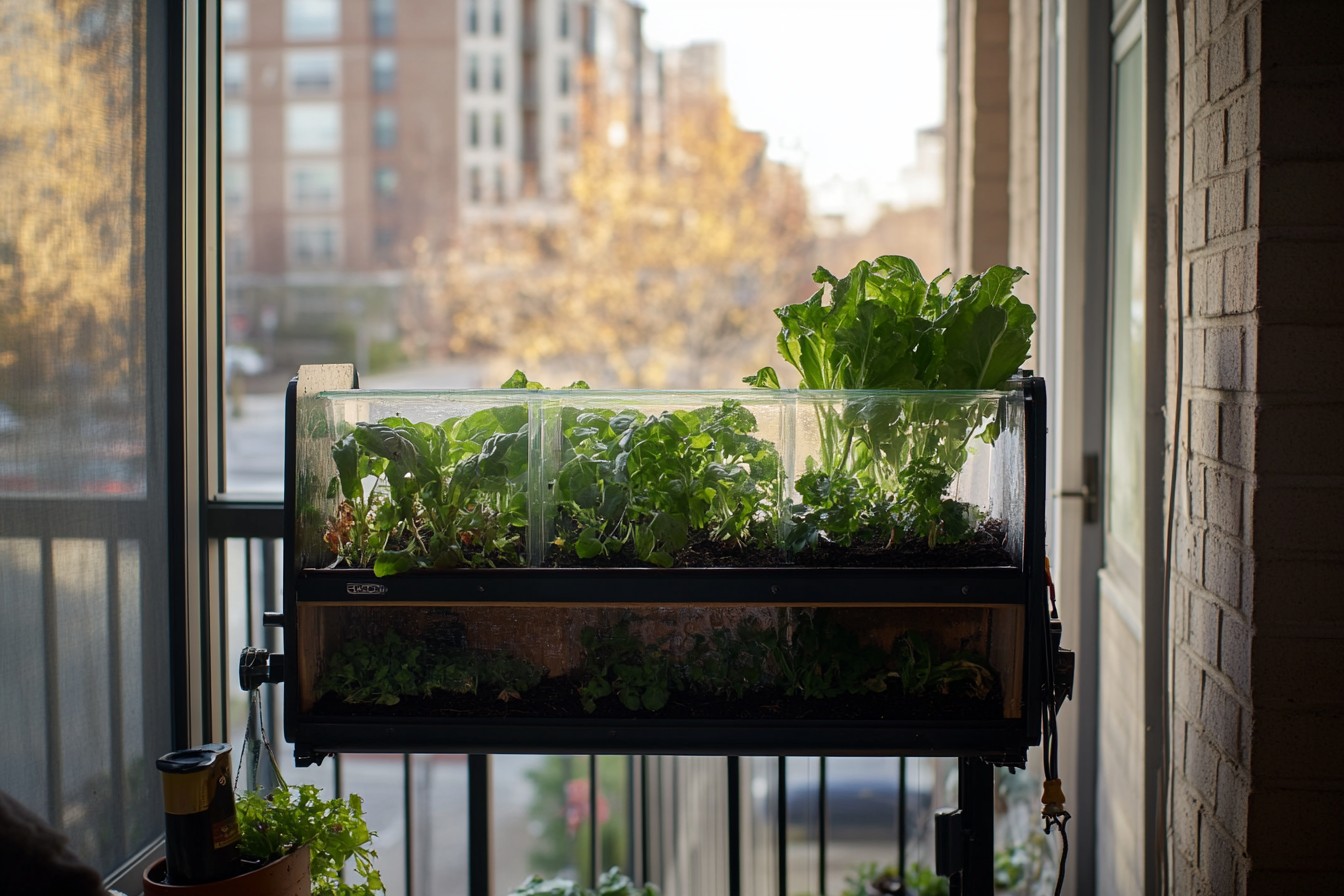 Transform grocery scraps into a thriving balcony garden! #Balcony #Garden Tips for eco-friendly urban gardening.