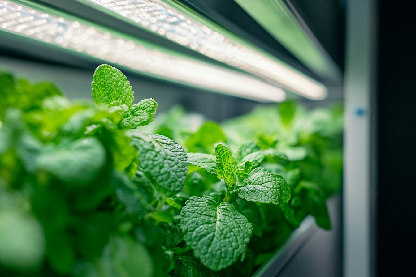 Transform your balcony with hydroponic mint! Tips to manage aggressive growth in small spaces. #UrbanGardening #Mint